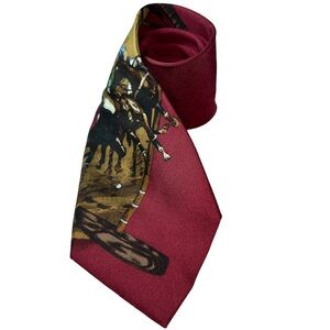 VNTG POLO by Ralph Lauren Men’s Handmade 100% Imported Silk Necktie Made in USA